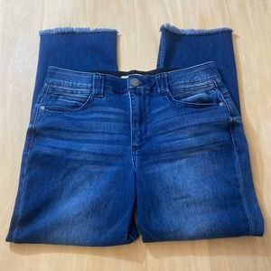 Democracy “Ab” Technology Stretchy Straight Leg Jeans/Jeggings